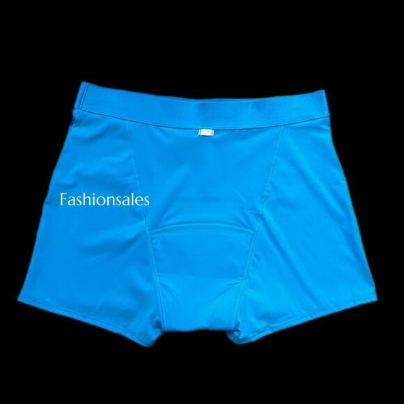 Victorias Secret Pink Sold Out Boyshort Shorty Period Panty Blue - Picture 5 of 8